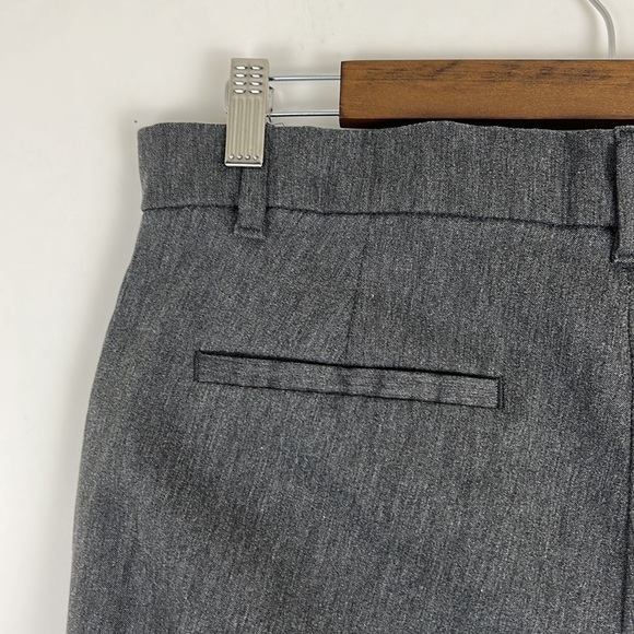 GAP Signature Skinny Ankle dress pants heathered charcoal 12 - Picture 3 of 10